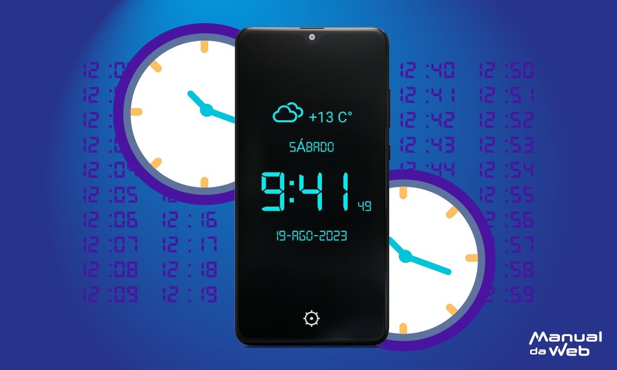 ▷ Smart Clock: O App de Relógio Digital LED que Você Precisa
